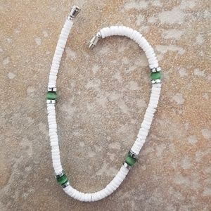 Anklet Puka Shell Heishi Beach Pool Boho